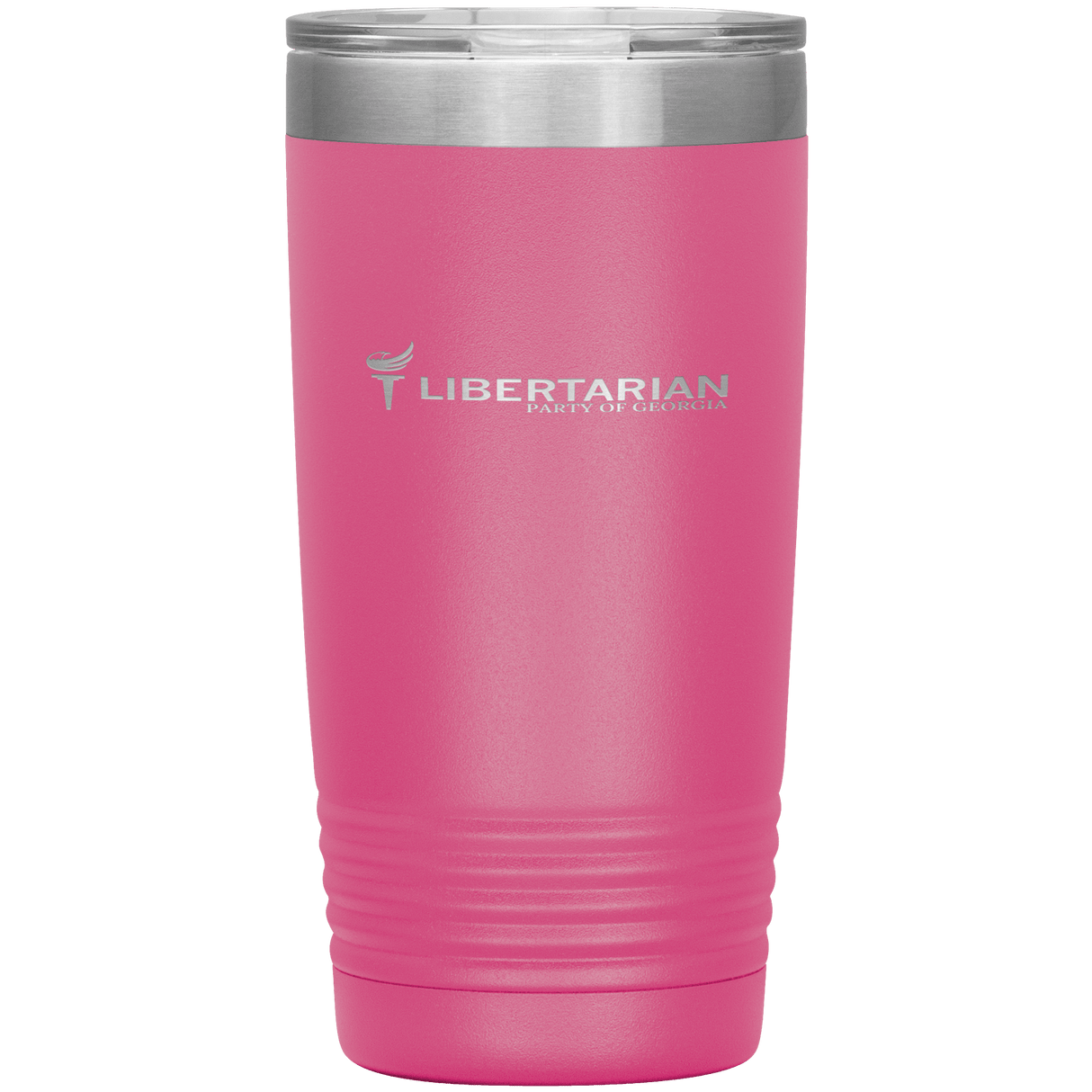 Libertarian Party of Georgia Tumbler 20oz by Proud Libertarian - Vysn