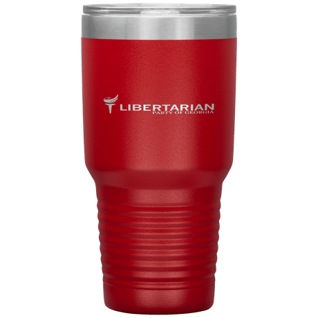 Libertarian Party of Georgia Tumbler 30oz by Proud Libertarian - Vysn