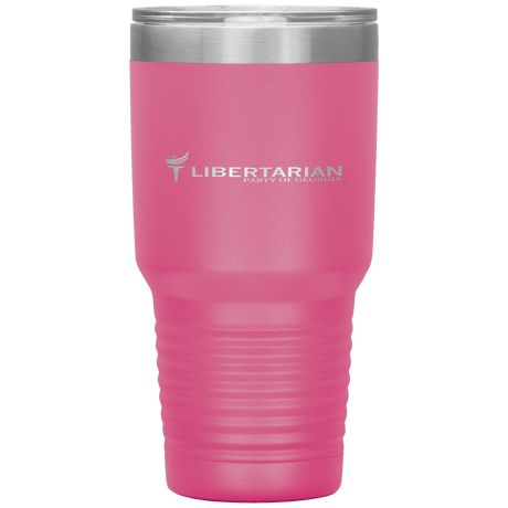 Libertarian Party of Georgia Tumbler 30oz by Proud Libertarian - Vysn