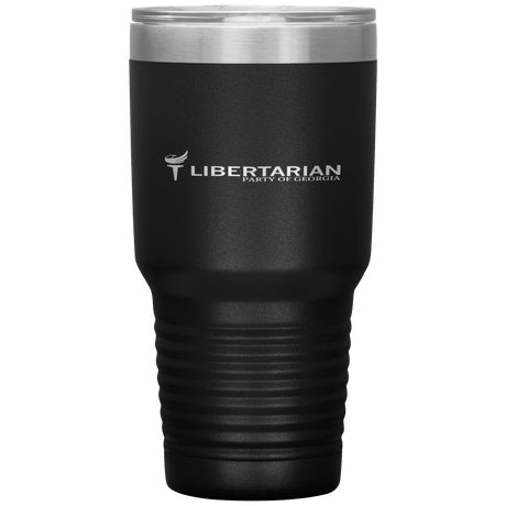 Libertarian Party of Georgia Tumbler 30oz by Proud Libertarian - Vysn