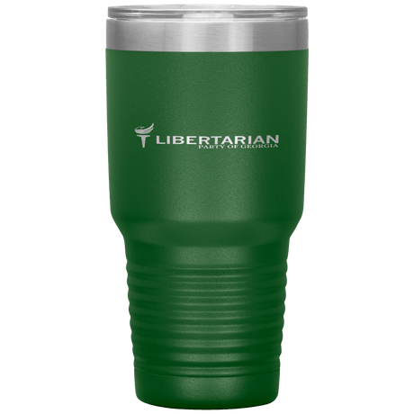 Libertarian Party of Georgia Tumbler 30oz by Proud Libertarian - Vysn