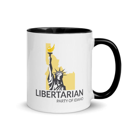 Libertarian Party of Idaho Mug with Color Inside by Proud Libertarian - Vysn