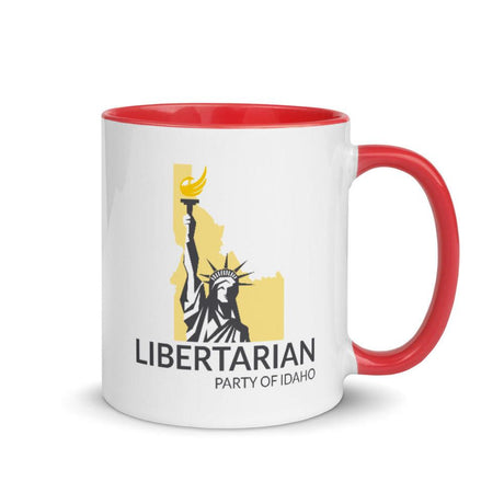 Libertarian Party of Idaho Mug with Color Inside by Proud Libertarian - Vysn