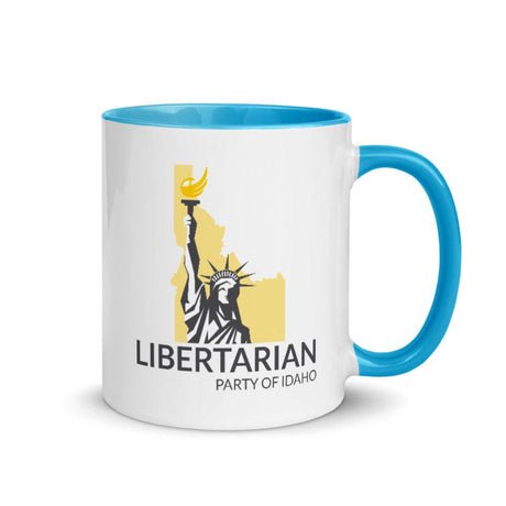 Libertarian Party of Idaho Mug with Color Inside by Proud Libertarian - Vysn