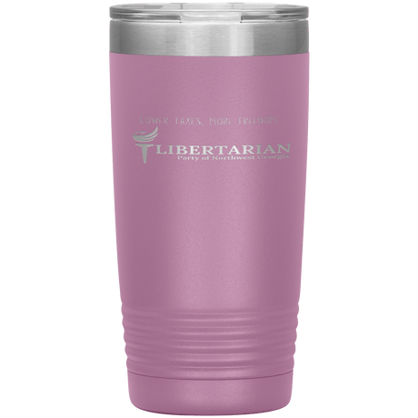 Libertarian Party of Northwest Georgia Tumbler 20oz by Proud Libertarian - Vysn