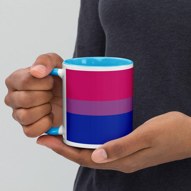 Libertarian Porcupine - LGBTQ - Mug with Color Inside by Proud Libertarian - Vysn