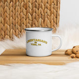 Libertarians of York PA Enamel Mug by Proud Libertarian - Vysn