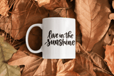 Live In The Sunshine Boho Mug by WinsterCreations™ Official Store - Vysn