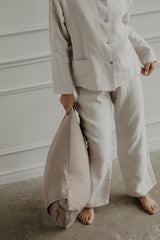 Long sleeve pajama set Snooze by AmourLinen - Vysn