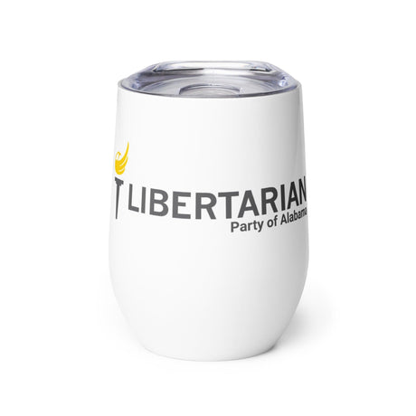 LP Alabama Wine tumbler by Proud Libertarian - Vysn