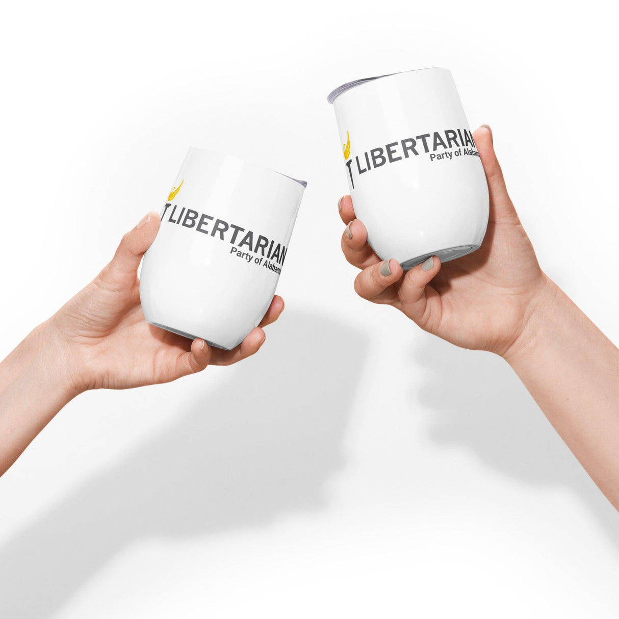 LP Alabama Wine tumbler by Proud Libertarian - Vysn