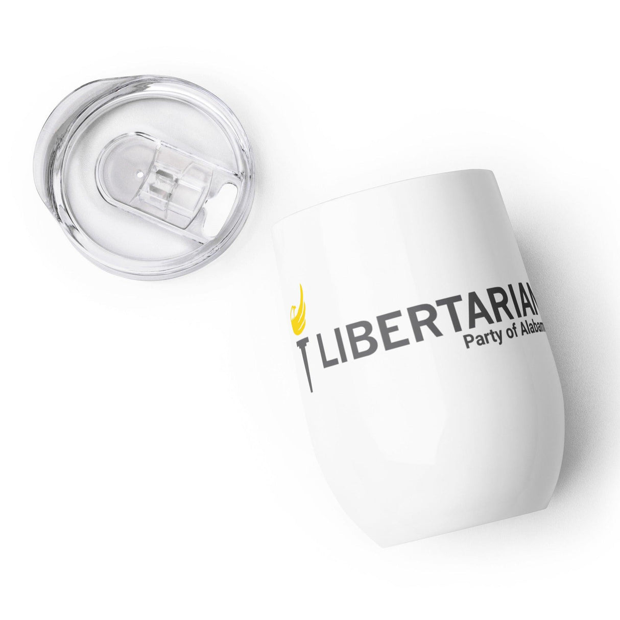 LP Alabama Wine tumbler by Proud Libertarian - Vysn