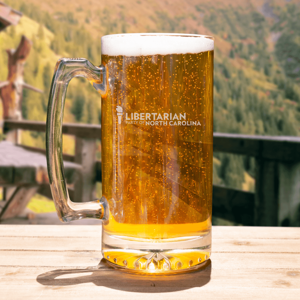 LPNC Beer Mug by Proud Libertarian - Vysn