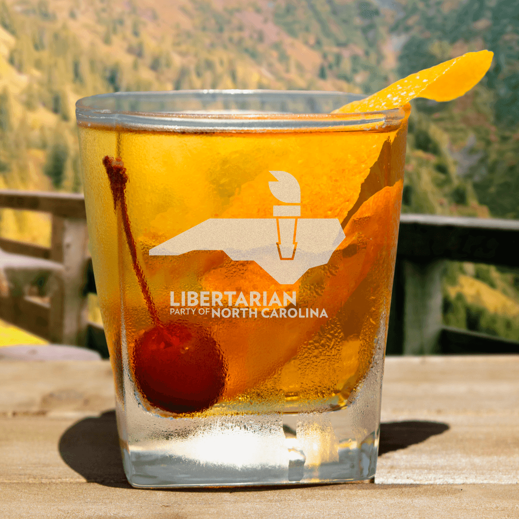 LPNC Whiskey Glass by Proud Libertarian - Vysn