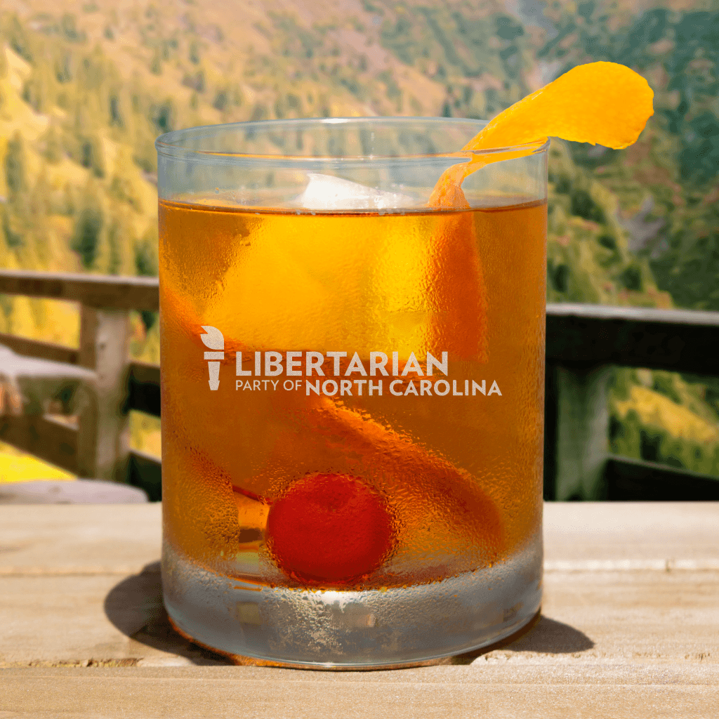 LPNC Whiskey Glass by Proud Libertarian - Vysn