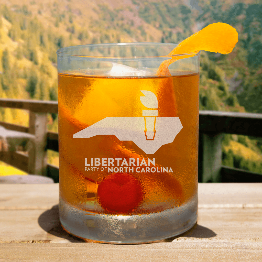 LPNC Whiskey Glass by Proud Libertarian - Vysn