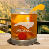 LPNC Whiskey Glass by Proud Libertarian - Vysn