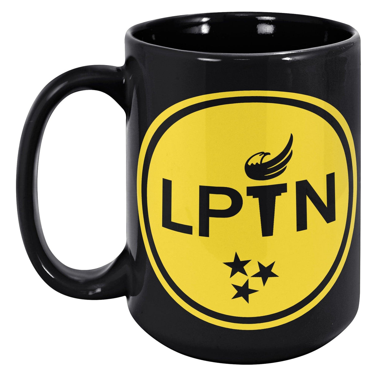 LPTN 15oz Black Mug by Proud Libertarian - Vysn