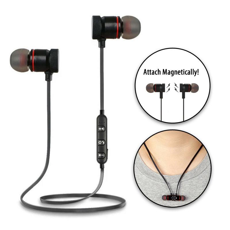 Magnetic Sport Headphones by YouCanLearnThis.com Shop - Vysn