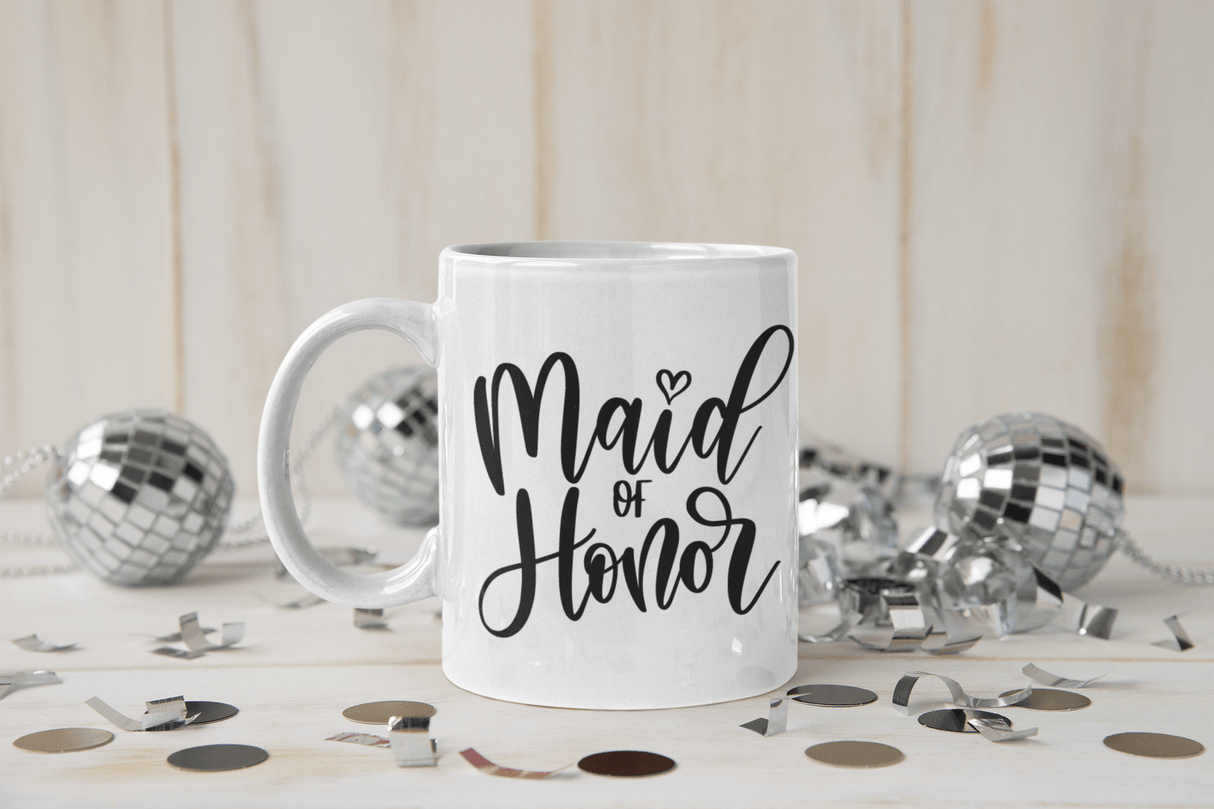 Maid Of Honor Bridal Mug by WinsterCreations™ Official Store - Vysn