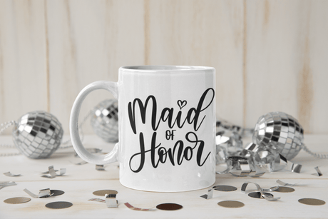 Maid Of Honor Bridal Mug by WinsterCreations™ Official Store - Vysn