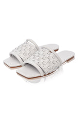 Majorca Leather Slides by ELF - Vysn