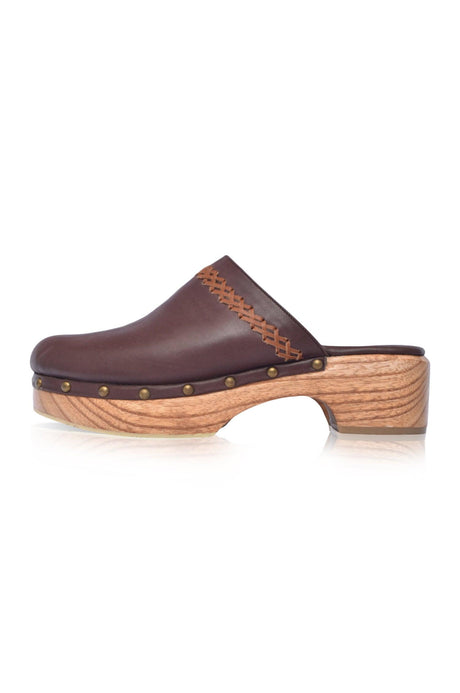 Malibu Leather Clogs by ELF - Vysn