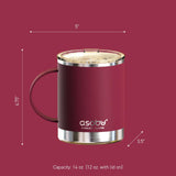 Maroon Ultimate Mug by ASOBU® - Vysn