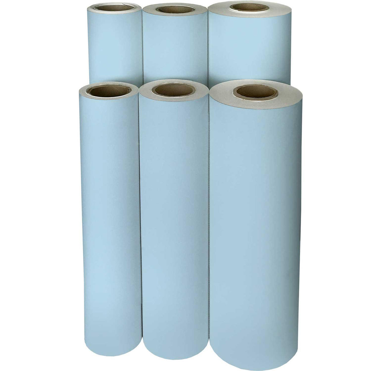 Matte Pastel Blue Gift Wrap by Present Paper - Vysn