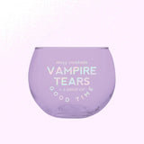 May Contain Vampire Tears Roly Poly Tinted Glass in Lilac | 13 oz. by The Bullish Store - Vysn