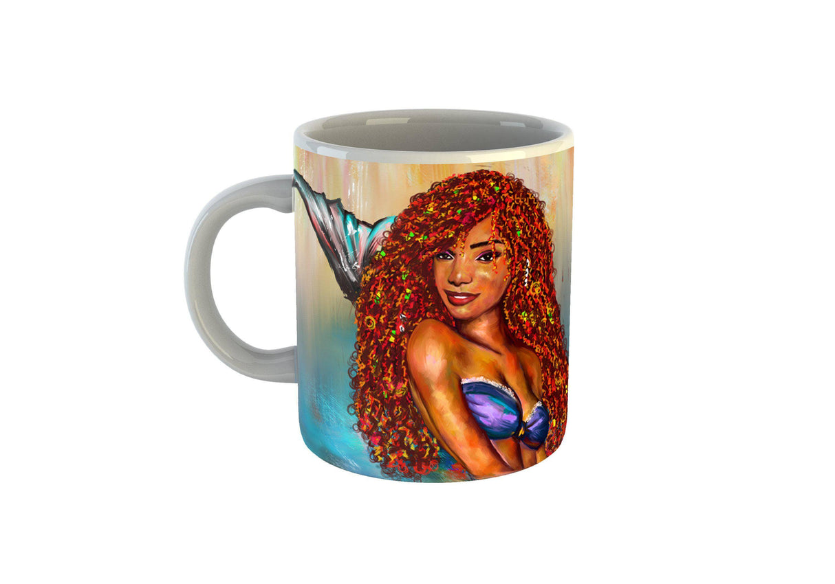 Melanin Mermaid Coffee Mugs by KoultureKanvas - Vysn