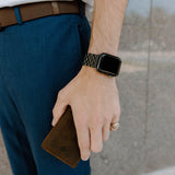 METAL Apple Watch Strap - Black Edition by Bullstrap - Vysn