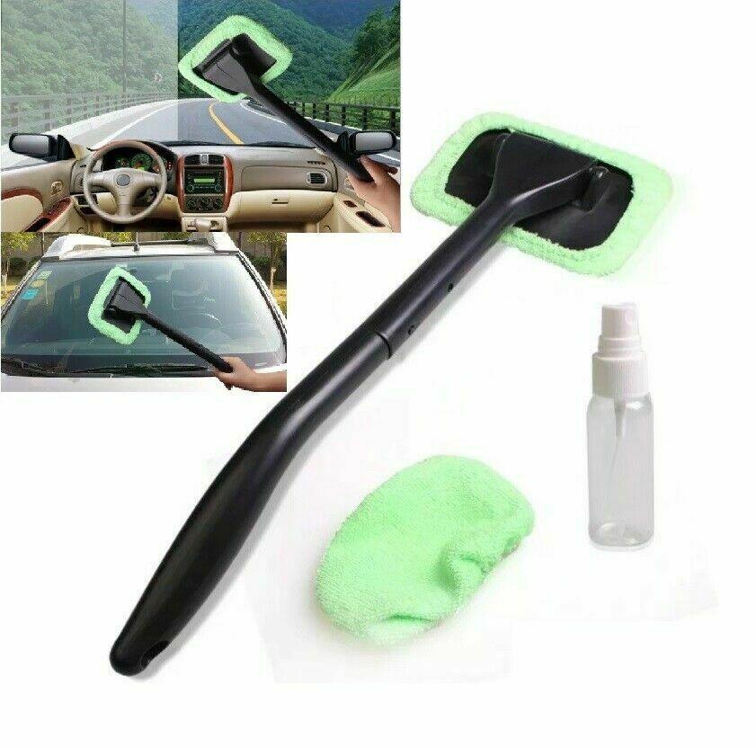 Microfiber Windshield Clean Car Auto Wiper Cleaner Glass Window Tool Brush Kit by Plugsus Home Furniture - Vysn