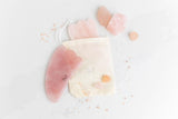 Mind + Body Self-Care Bundle: Time to Reflect Journal & Rose Quartz Gua Sha by Bliss'd Co - Vysn