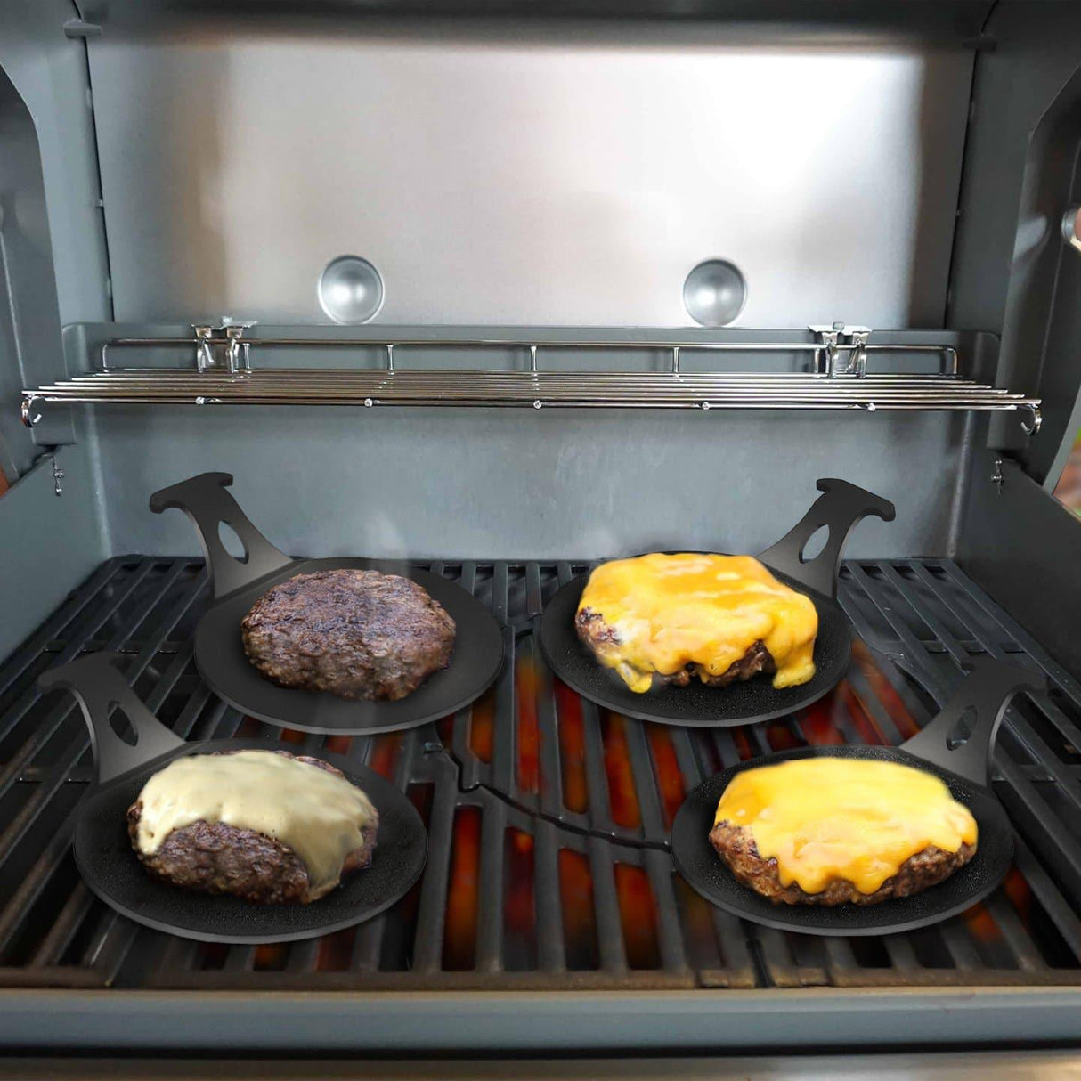 Mini Griddle for Perfect Burgers by Arteflame Outdoor Grills - Vysn