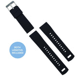 Mobvoi TicWatch | Elite Silicone | Black by Barton Watch Bands - Vysn