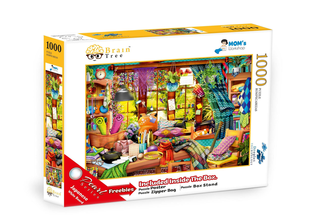 Mom'S Workshop Jigsaw Puzzles 1000 Piece by Brain Tree Games - Jigsaw Puzzles - Vysn