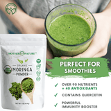 Moringa Powder by Mother Nature Organics - Vysn