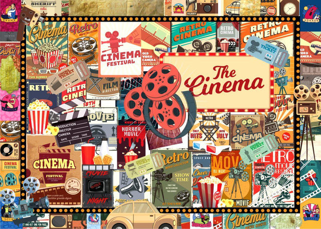 Movie Buff Jigsaw Puzzles 1000 Piece by Brain Tree Games - Jigsaw Puzzles - Vysn