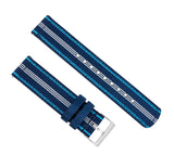 Navy & Aqua Blue | Two-Piece NATO® Style by Barton Watch Bands - Vysn