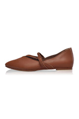 New Love Leather Ballet Flats by ELF - Vysn