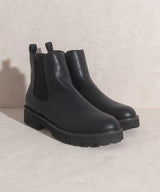 Oasis Society Gianna - Chunky Sole Chelsea Boot by Blak Wardrob - Vysn