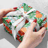 Orange Grove Gift Wrap by Present Paper - Vysn