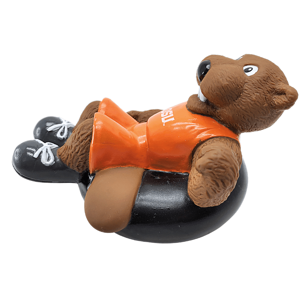 Oregon State - Beavers - Benny Beaver - Premium Bath Toy Collectible by Rubber Tubbers - Vysn