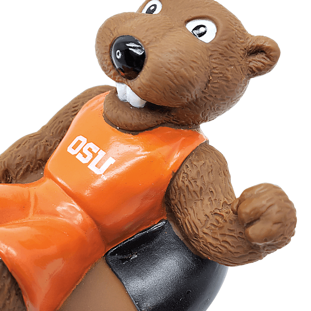 Oregon State - Beavers - Benny Beaver - Premium Bath Toy Collectible by Rubber Tubbers - Vysn