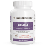 Organic Chaga Extract Capsules by Real Mushrooms - Vysn