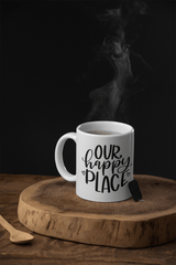 Our Happy Place Family Mug by WinsterCreations™ Official Store - Vysn