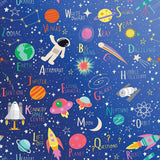 Outer Space Kids Gift Wrap by Present Paper - Vysn