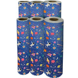 Outer Space Kids Gift Wrap by Present Paper - Vysn