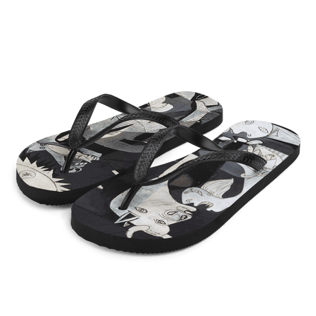 Pablo Picasso Guernica 1937 Artwork Flip-Flops by Art-O-Rama Shop - Vysn